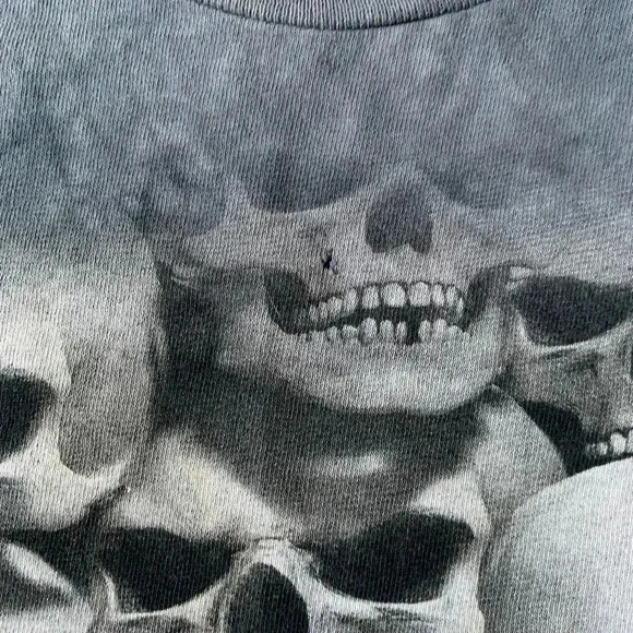 2005 David penfound gray skull delta pro weight tee - Picture 6 of 8